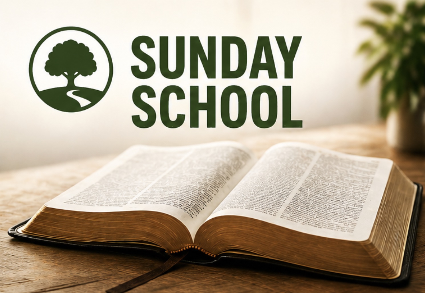 Sunday School at Shady Grove Baptist Church